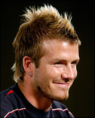 David Beckham Hairstyles 2009