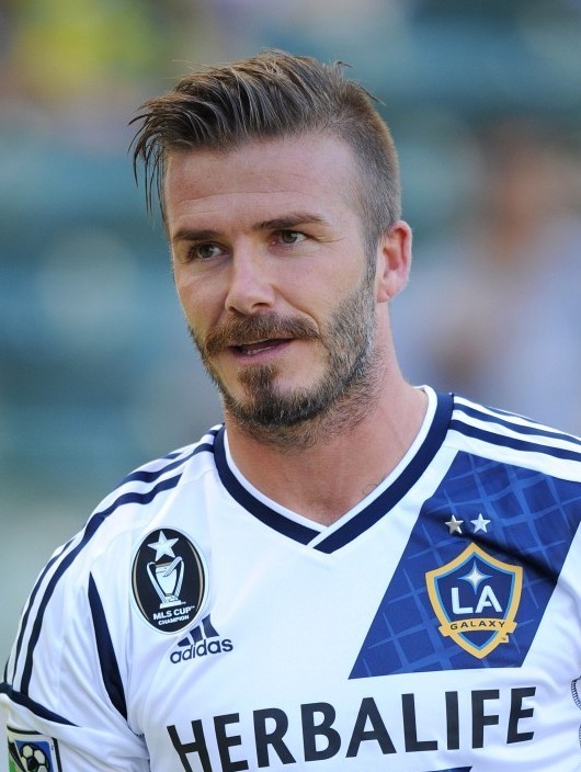 David Beckham Hairstyles 2012