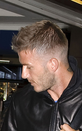 David Beckham Hairstyles 2012