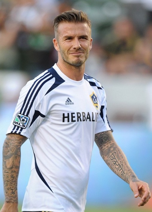 David Beckham Hairstyles 2013