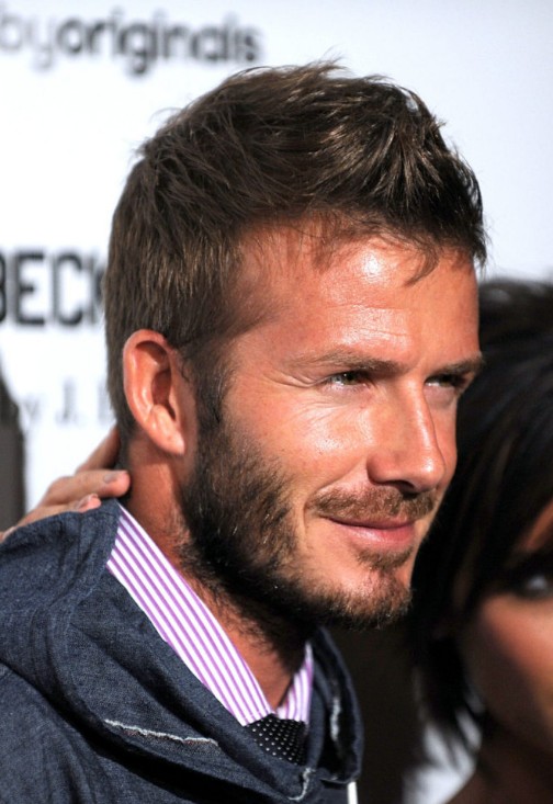 David Beckham Hairstyles 2013