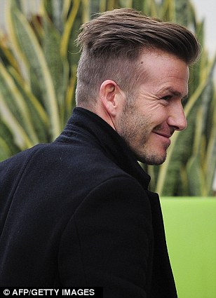 David Beckham Hairstyles 2013