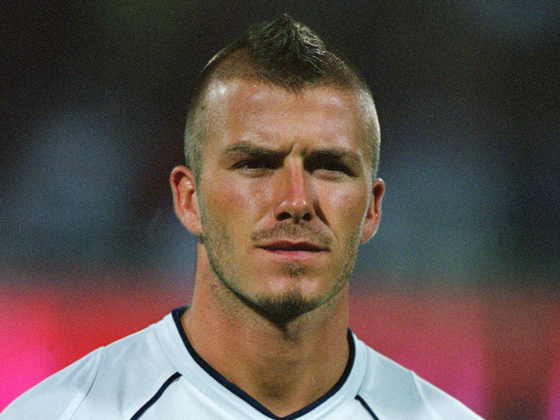 David Beckham Hairstyles Mohawk