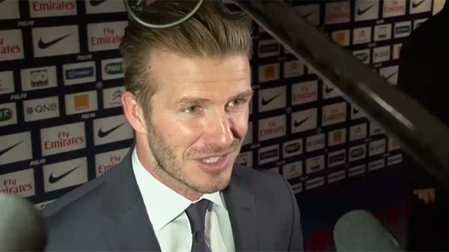 David Beckham Psg