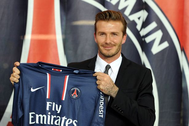 David Beckham Psg