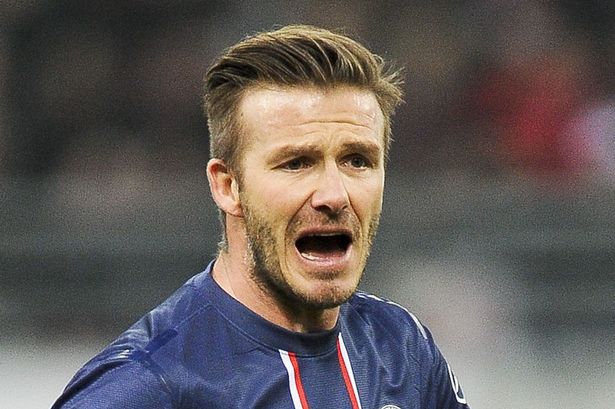 David Beckham Psg Hair