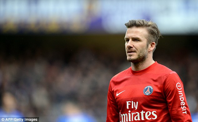 David Beckham Psg Hair