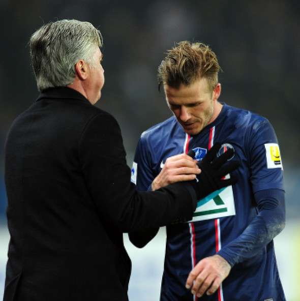 David Beckham Psg Last Game