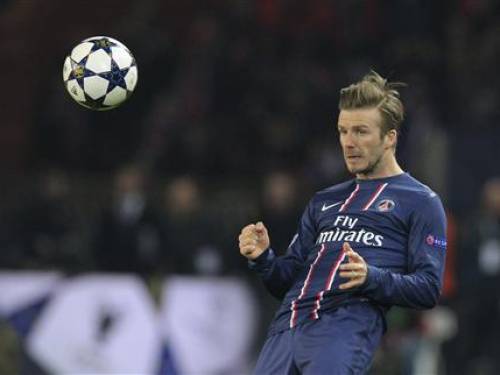 David Beckham Psg Last Game