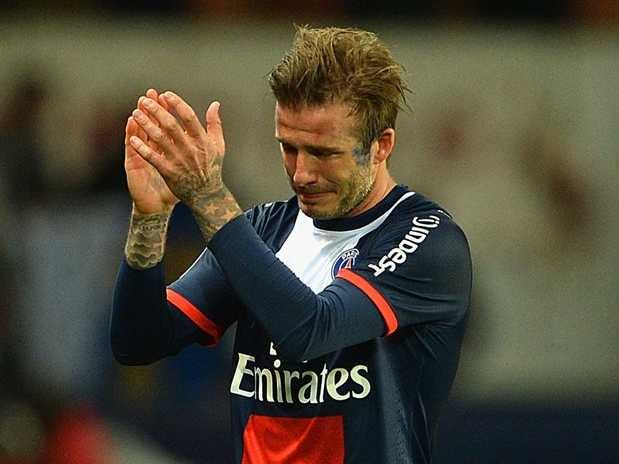 David Beckham Psg Last Game