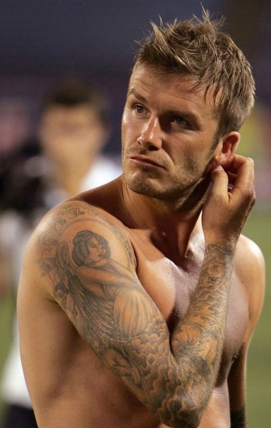 David Beckham Tattoos Meaning