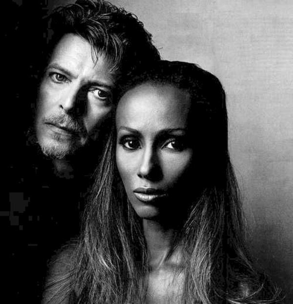 David Bowie And Iman 2013