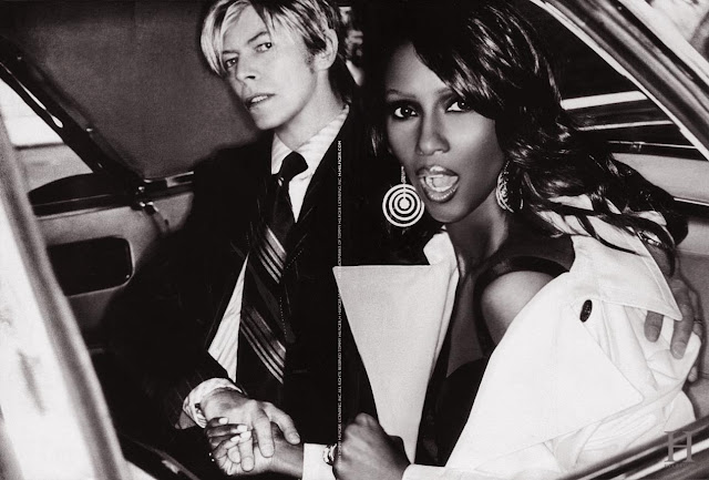 David Bowie And Iman 2013