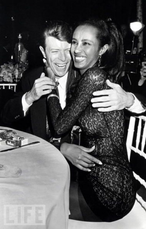 David Bowie And Iman Daughter