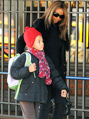 David Bowie And Iman Daughter