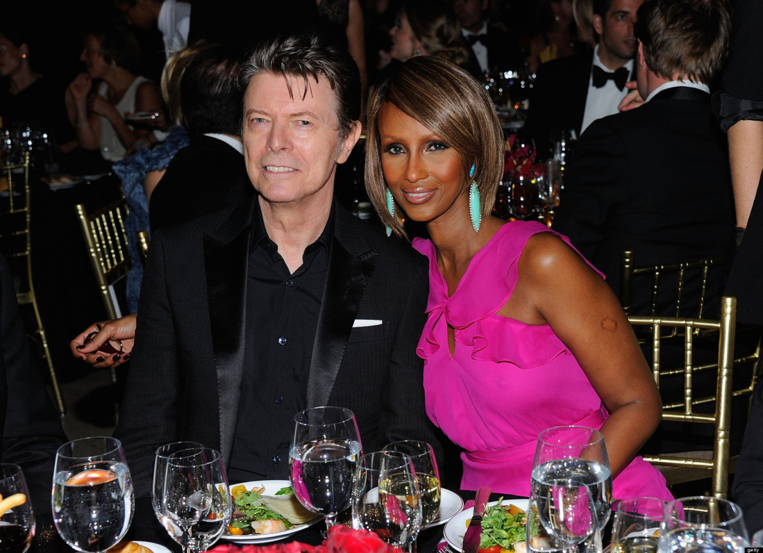 David Bowie And Iman Divorce