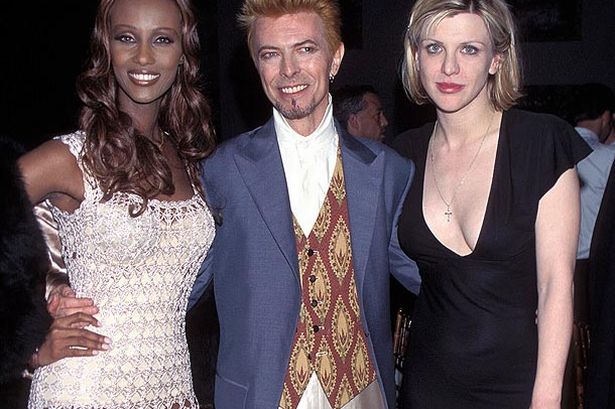 David Bowie And Iman Young