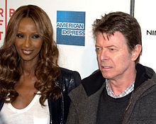 David Bowie And Iman Young