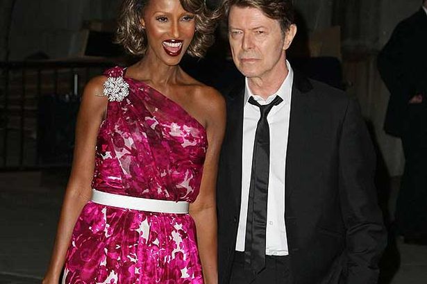 David Bowie And Iman Young