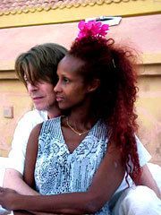 David Bowie And Iman Young