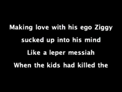 David Bowie Ziggy Stardust Lyrics