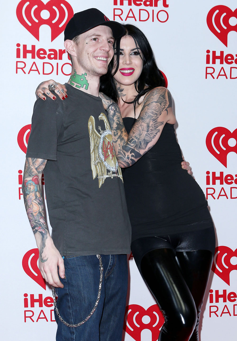 Deadmau5 And Kat Von D Matching Tattoos