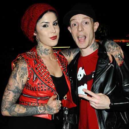 Deadmau5 And Kat Von D Matching Tattoos