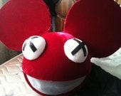 Deadmau5 Head Black And Red