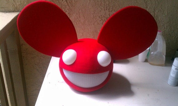 Deadmau5 Head Black And Red