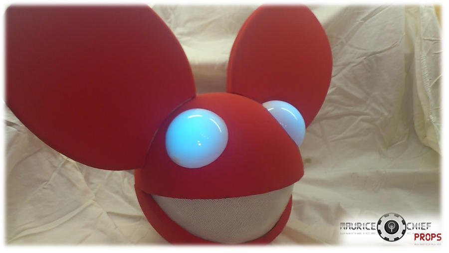 Deadmau5 Head Black And Red