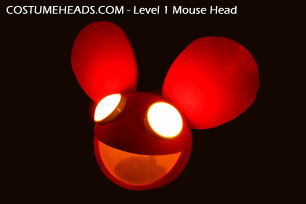 Deadmau5 Head Black And Red