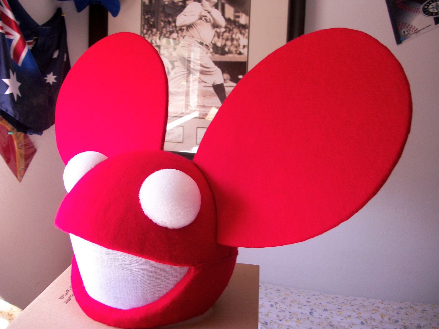 Deadmau5 Head Black And Red