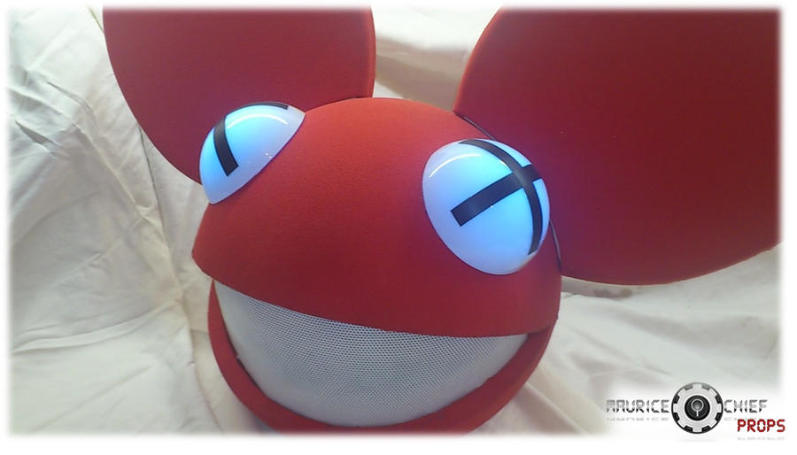 Deadmau5 Head Black And Red