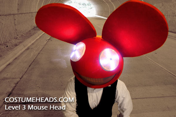 Deadmau5 Head Black And Red