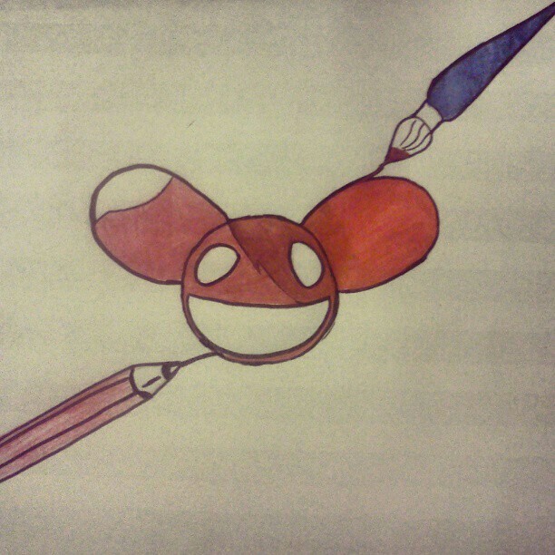 Deadmau5 Head Cartoon