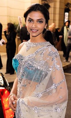 Deepika Padukone In Saree Hd