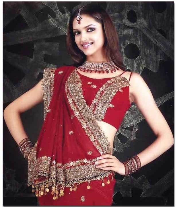 Deepika Padukone In Saree Latest