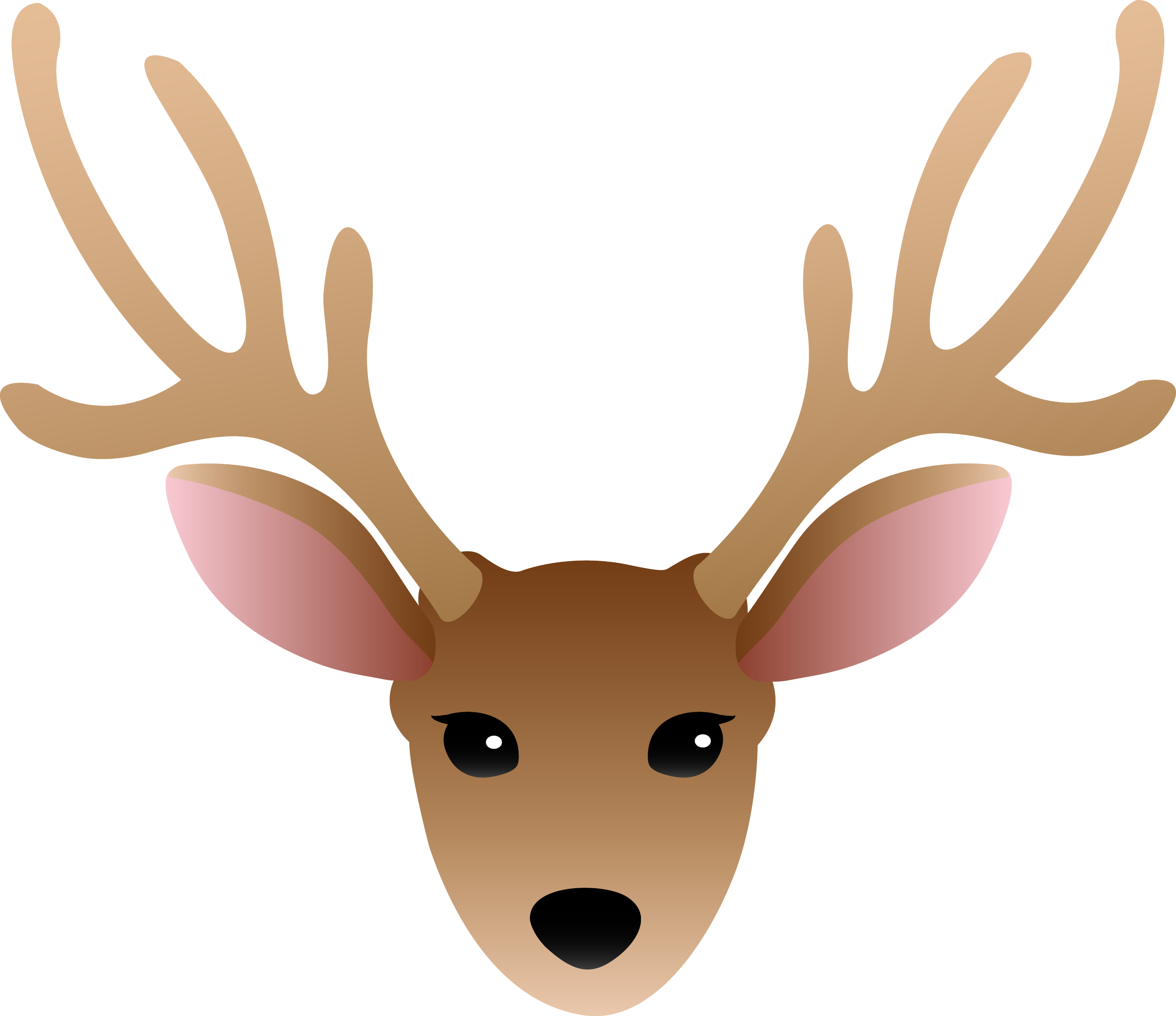 Deer Head Drawings