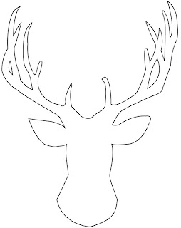 Deer Head Silhouette