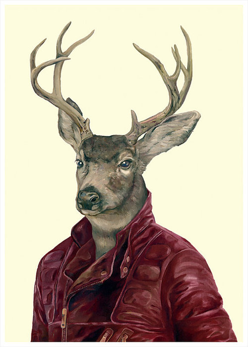 Deer Headshot Gif