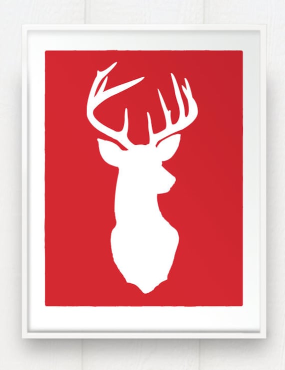 Deer Silhouette Art