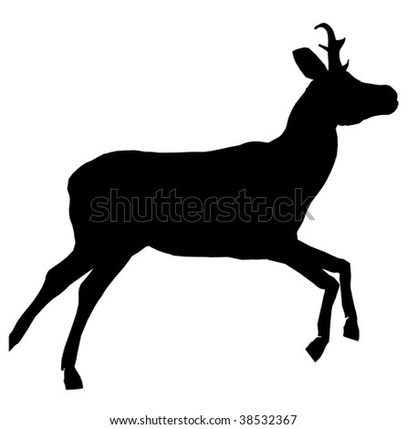 Deer Silhouette Clip Art