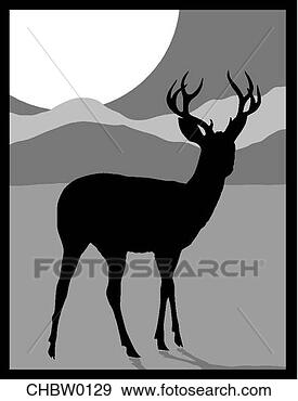 Deer Silhouette Clip Art Free