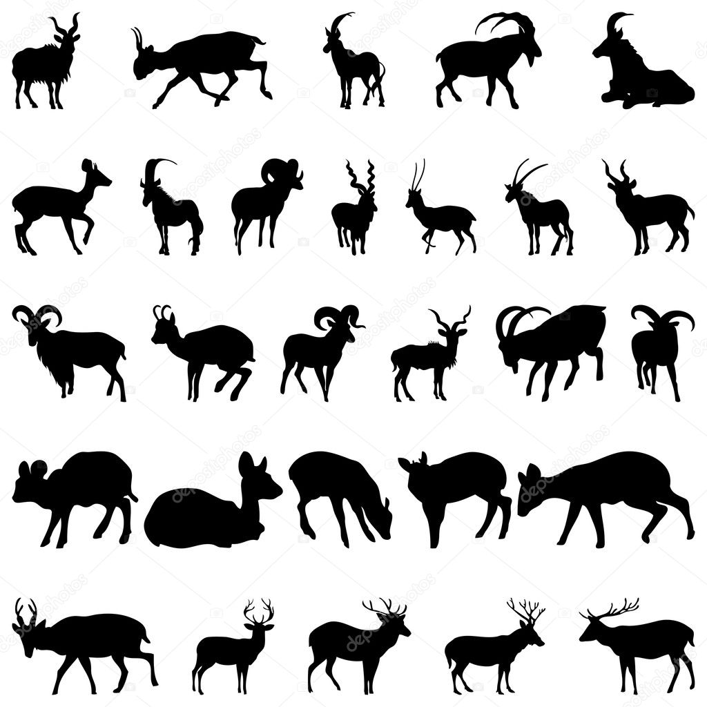 Deer Silhouette Free