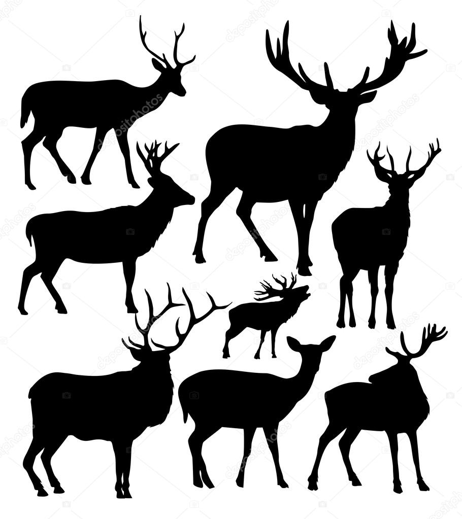 Deer Silhouette Free