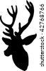 Deer Silhouette Head