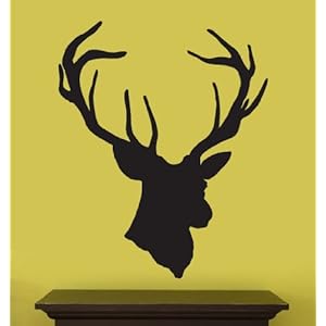 Deer Silhouette Head