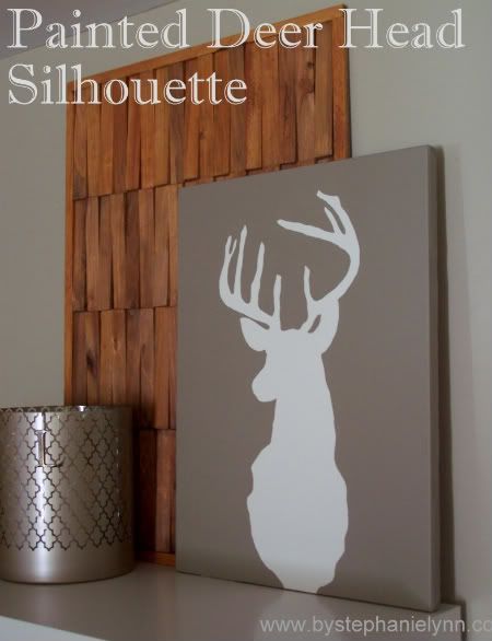 Deer Silhouette Head