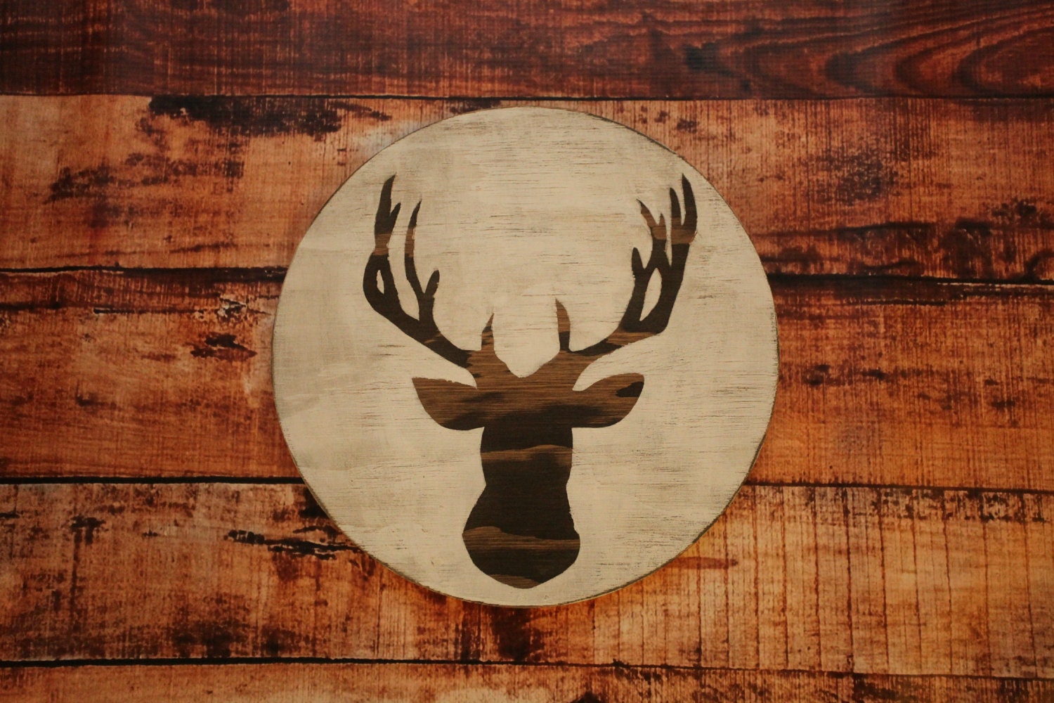 Deer Silhouette Stencil