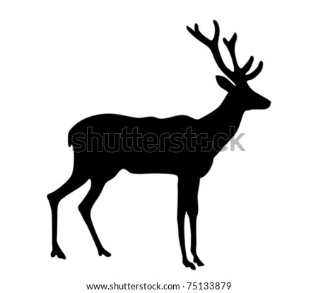 Deer Silhouette Tattoo